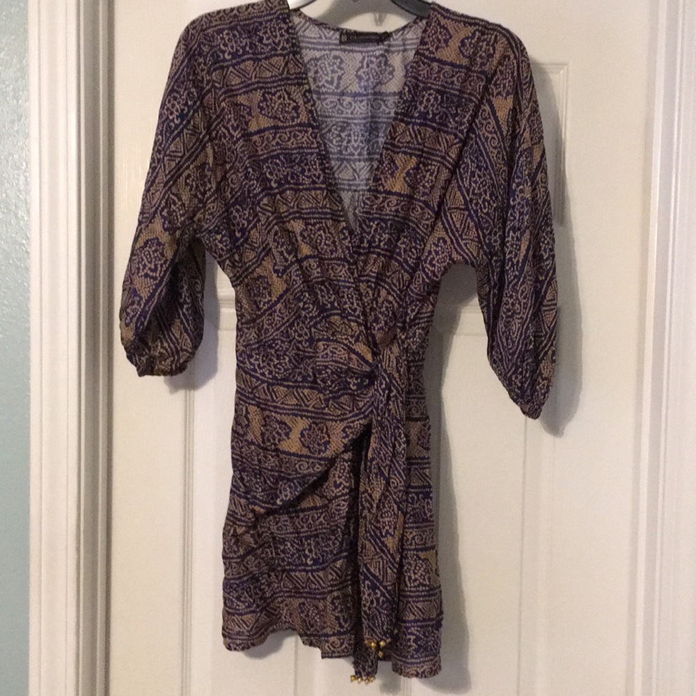 *NWT* wrap blouse ViX Paula Hermanny small